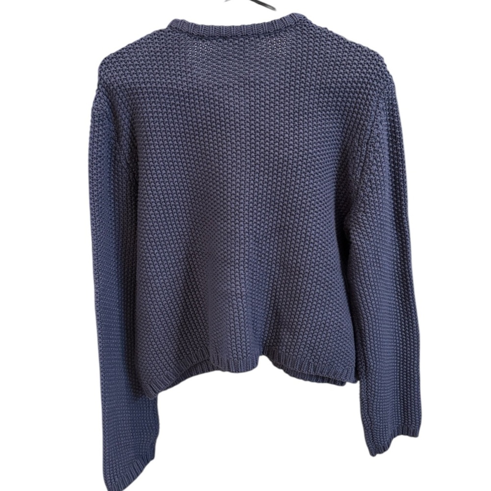 Splendid Collection Andrea Cropped Cardigan in Blue Size XL. NWT - Picture 5 of 12
